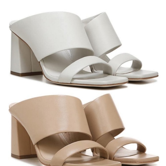 Vince Nessia Block Heel Leather Sandal - Picture 9 of 9